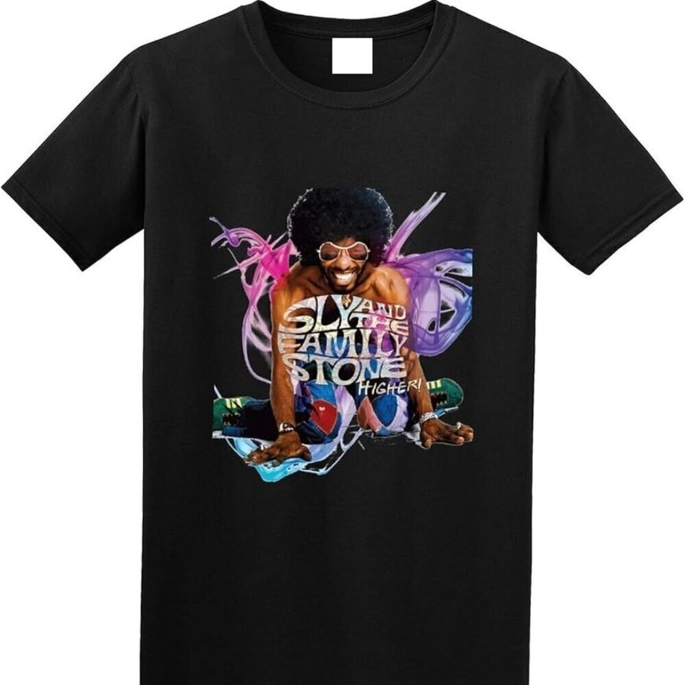 Sly And The Family Stone Higher Retro Band Fan Graphic Music Collector T-Shirt